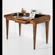 LakŠmi-indickynabytok.sk Písací stôl 130x85x70 indický masív palisander - cena, porovnanie