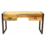 LakŠmi-indickynabytok.sk Písací stôl 160x76x70 Retro recyklované mango - cena, porovnanie