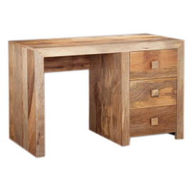 LakŠmi-indickynabytok.sk Písací stôl 130x76x70 Hina z mangového dreva