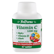 MedPharma Vitamín C 1200mg 67tbl - cena, porovnanie
