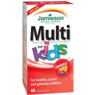 Jamieson Kids Multivitamín na cmúľanie 60tbl - cena, porovnanie