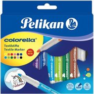 Pelikan Fixky Colorella na textil 12 farieb - cena, porovnanie