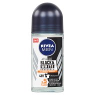 Nivea Men Invisible Black & White guľôčkový antiperspirant 50ml - cena, porovnanie