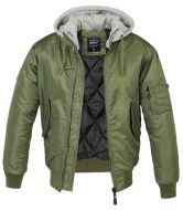 Brandit MA1 Sweat Hooded Jacket - cena, porovnanie