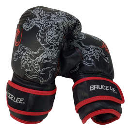 Bruce Lee Dragon Deluxe MMA Grappling Gloves