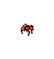 Faram Dekorácia - pavúk - čierno-oranžový - cena, porovnanie