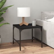vidaXL Konferenčný stolík čierny 50x50x35 cm spracované drevo - cena, porovnanie