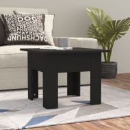vidaXL Konferenčný stolík čierny 55x55x42 cm drevotrieska - cena, porovnanie