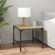 vidaXL Konferenčný stolík dub sonoma 50x50x35 cm spracované drevo - cena, porovnanie