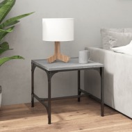 vidaXL Konferenčný stolík Sivý dub sonoma 50x50x35 spracované drevo - cena, porovnanie