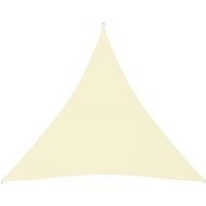 Shumee  Stínící plachta oxfordská látka trojúhelníková 6x6x6 m krémová (135240) - cena, porovnanie