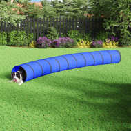 vidaXL Tunel pre psa modrý 55x500 cm polyester - cena, porovnanie
