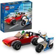 Lego City 60392 Naháňačka auta s policajnou motorkou - cena, porovnanie