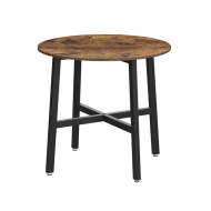 Jedálenský stôl Paige 80x75x80 cm (hnedá) - cena, porovnanie