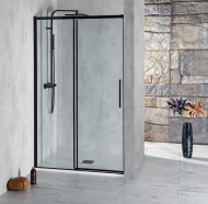 Polysan sprchové dvere LINE BLACK AL4112B - cena, porovnanie