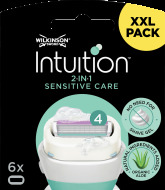 Wilkinson Intuition Sensitive Care náhradné hlavice 6ks - cena, porovnanie