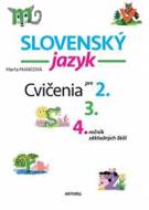 Slovenský jazyk, cvičenia pre 2, 3, a 4.r.ZŠ - cena, porovnanie