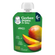 Gerber Organic Kapsička mango 90g - cena, porovnanie