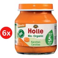 Holle Bio Mrkva 6x125g - cena, porovnanie