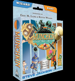 Steve Jackson Games Wizard & Bard Starter Set: Munchkin CCG (Collectible Card Game)