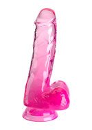 Pipedream King Cock Clear Cock with Balls 6" - cena, porovnanie