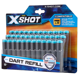 X-Shot Náhradné náboje tmavé 36 ks