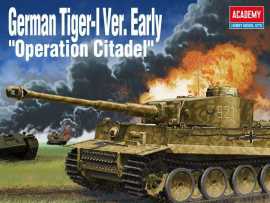 Academy Games Model Kit tank 13509 - German Tiger-I Ver. EARLY "Operation Citadel" (1:35)