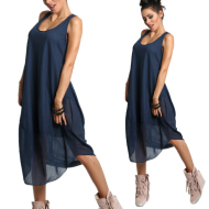 Fashionweek Nádherné módne letné bavlnené šaty BOHO ITALY TC665 - cena, porovnanie