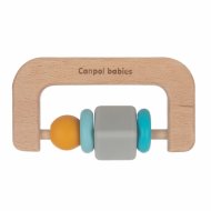 Canpol Babies Hryzátko dreveno-silikónové - cena, porovnanie