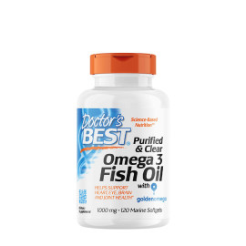 Doctor's Best Purified Omega 3 Fish Oil 120tbl