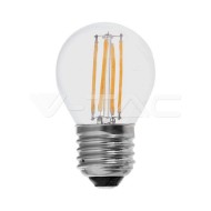 V-Tac LED žiarovka E27 G45 4W 3000K filament - cena, porovnanie