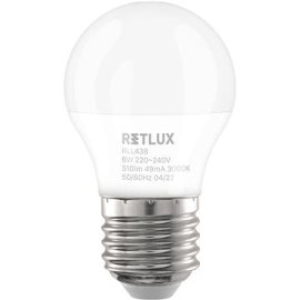 Retlux RLL 438 G45 E27 miniG 6 W WW