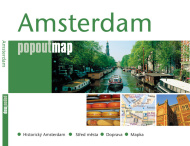 Amsterdam - Kapesní rozkládací mapa - cena, porovnanie