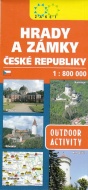Hrady a zámky České republiky 1:800 000 - cena, porovnanie