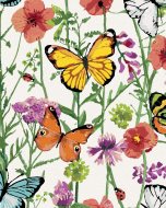 Zuty Lienky a motýliky, 80x100cm vypnuté plátno na rám - cena, porovnanie
