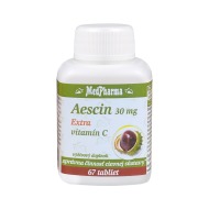 MedPharma Aescin 30mg Extra vitamín C 67tbl - cena, porovnanie