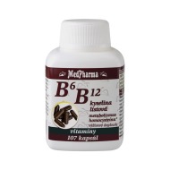 MedPharma B6 B12 + kyselina listová 107tbl - cena, porovnanie