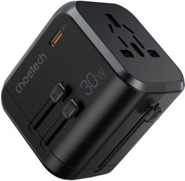 Choetech PD30W 3A+C Travel Travel Wall Charger