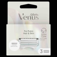 Gillette Venus Pubic Hair&Skin náhradné žiletky 3ks - cena, porovnanie