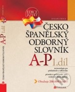 Česko-španělský odborný slovník, 1. díl - cena, porovnanie