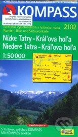 Nízke Tatry - Kráľova hoľa 1:50 000