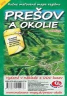 Prešov a okolie 1:50 000 - cena, porovnanie
