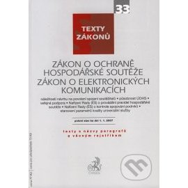 Zákon o ochraně hospodářské soutěže, Zákon o elektronických komunikacích