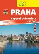 Praha kapesní plán 1:20 000 - cena, porovnanie