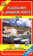 Príjazdová mapa k Jadranskému pobrežiu 1:1 000 000 - cena, porovnanie