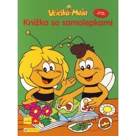 Včielka Maja - Knižka so samolepkami