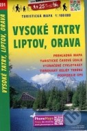 Vysoké Tatry, Liptov, Orava 1:100 000 - cena, porovnanie