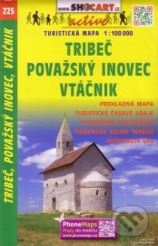 Tribeč, Považský Inovec, Vtáčnik 1:100 000