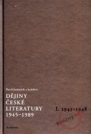 Dějiny české literatury 1945-1989 - cena, porovnanie