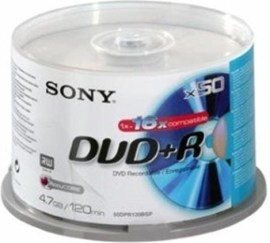 Sony 50DPR-120BSP DVD+R 4.7GB 50ks